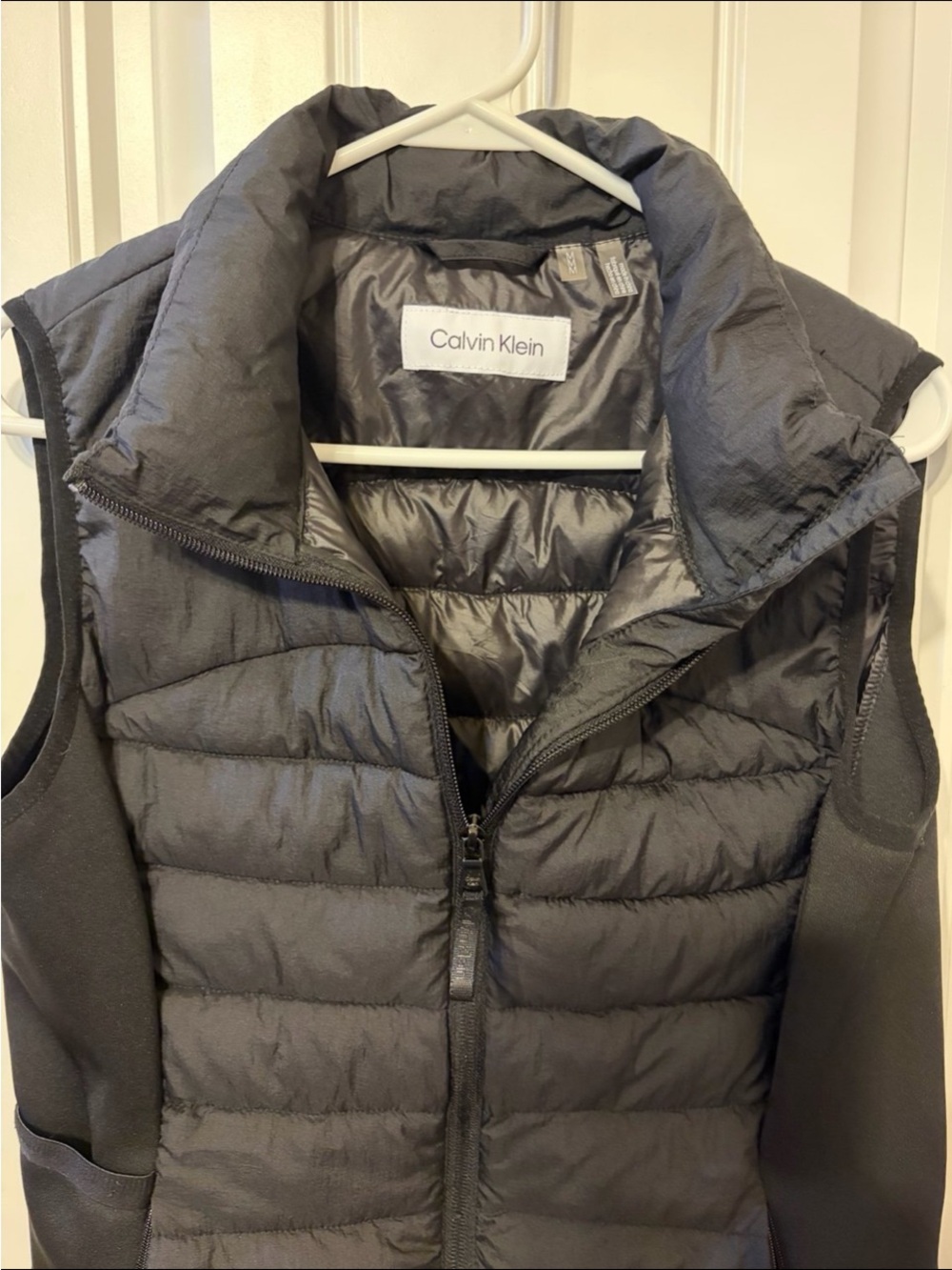 Calvin Klein Men's Quilted Black Puffer Vest